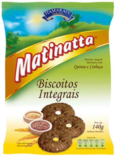 BISC.ITA MATINATTA QUINOA/LINHAÇA 8X140G  – Fornecedor: Itamaraty